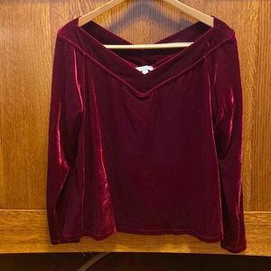 Pure Collection Velvet Top